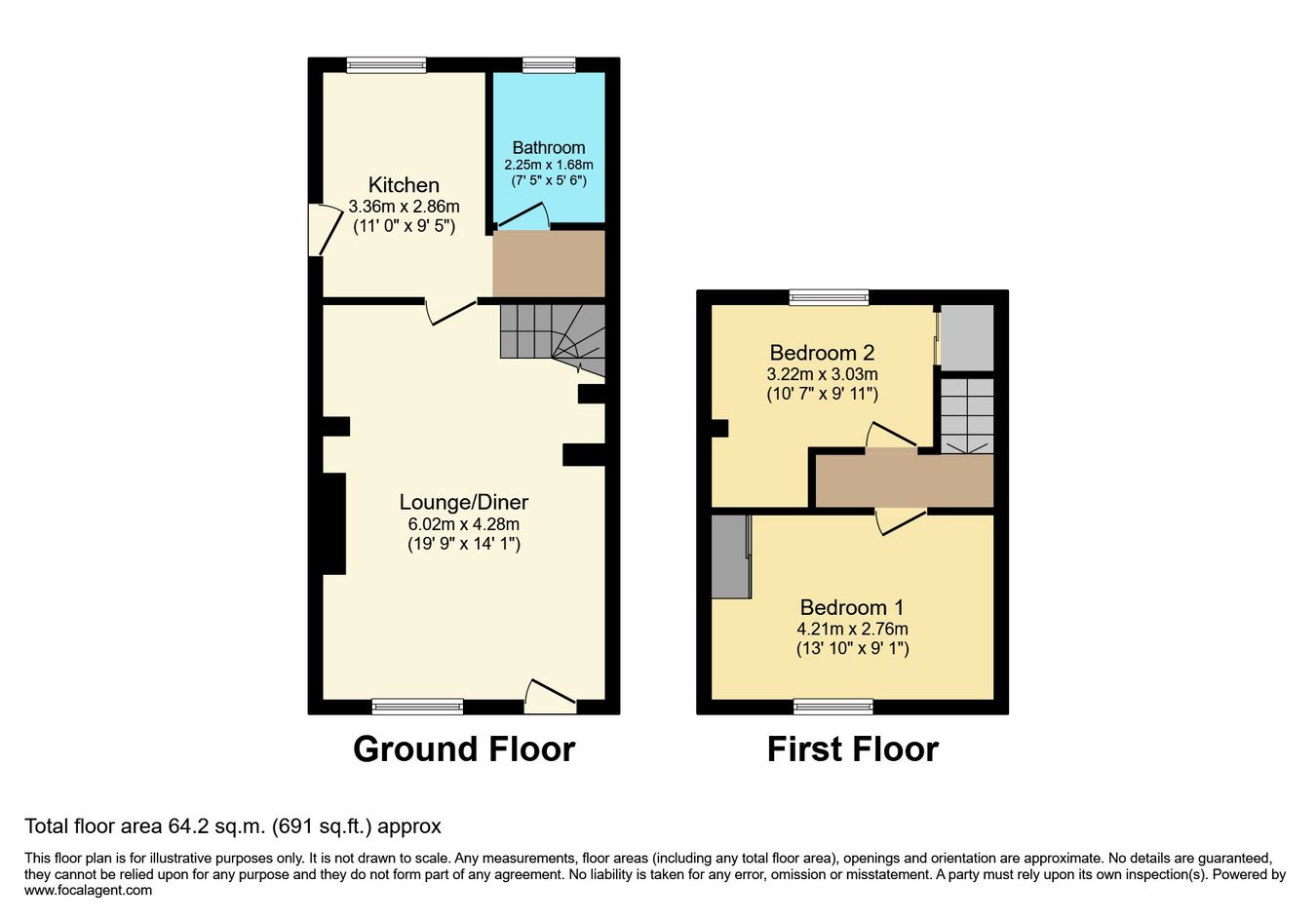 4, Old Lynn Road, Wisbech floorplan