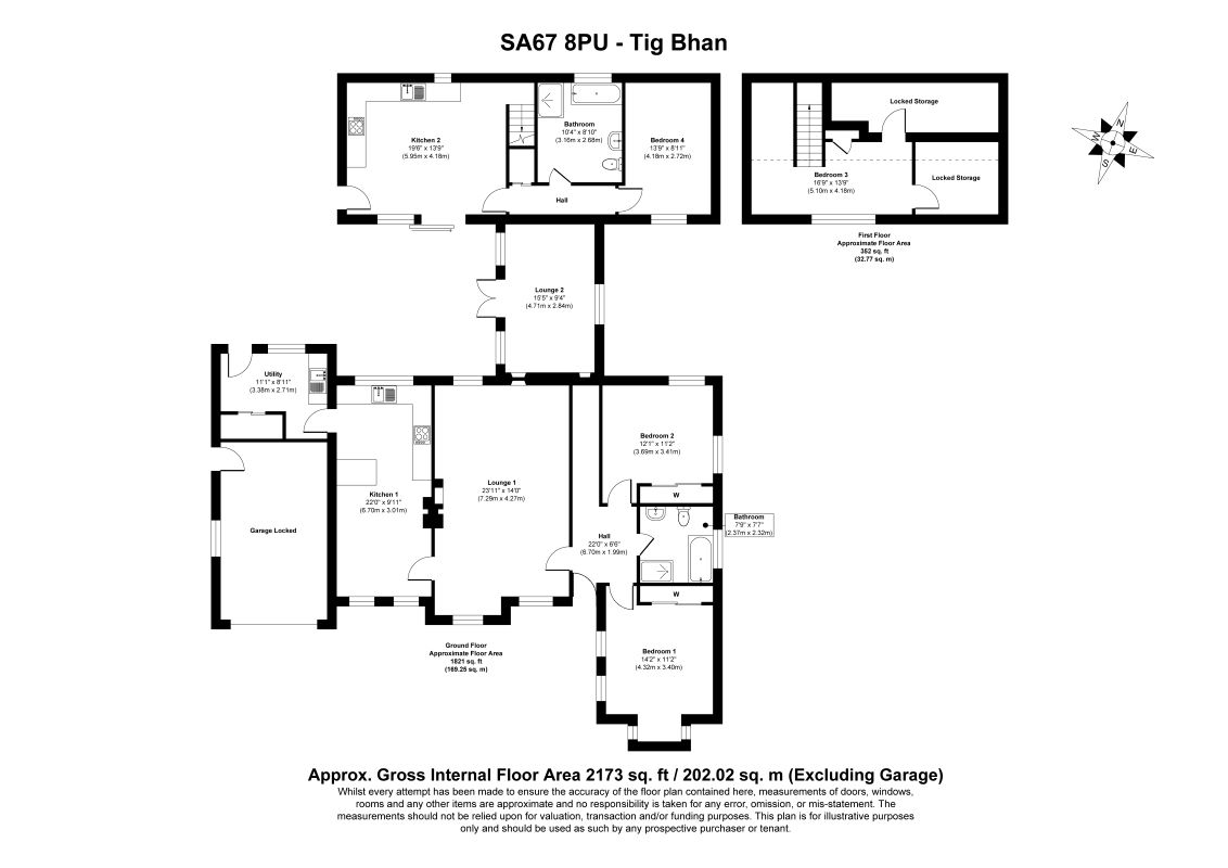 Tig Bhan, Narberth floorplan