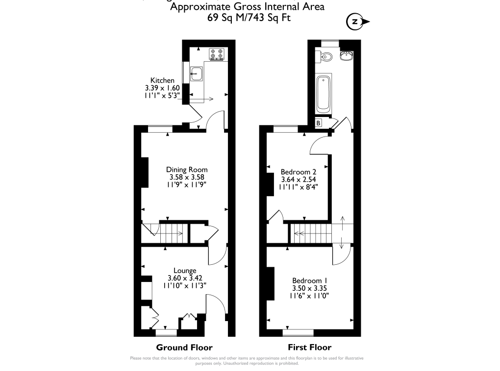 3, Rodgers Street, Stoke-on-Trent floorplan