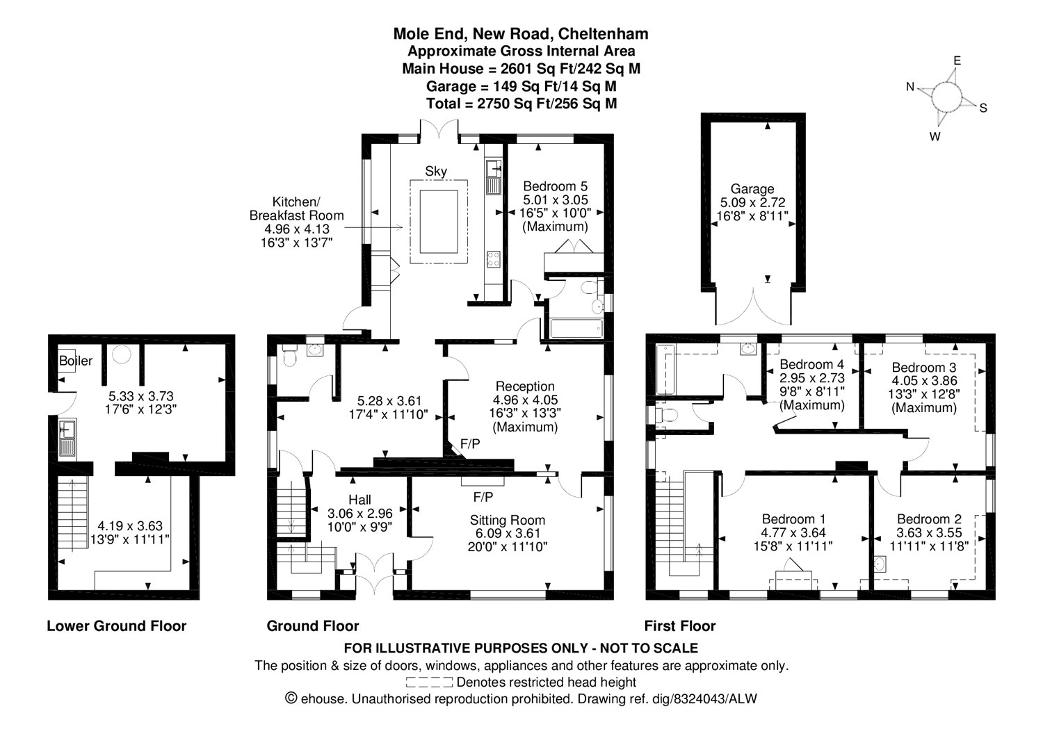 5 Bedrooms Detached house for sale in New Road, Southam, Cheltenham, Gloucestershire GL52