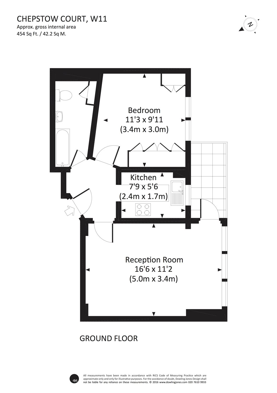 1 Bedrooms Flat to rent in Chepstow Crescent, Notting Hill W11