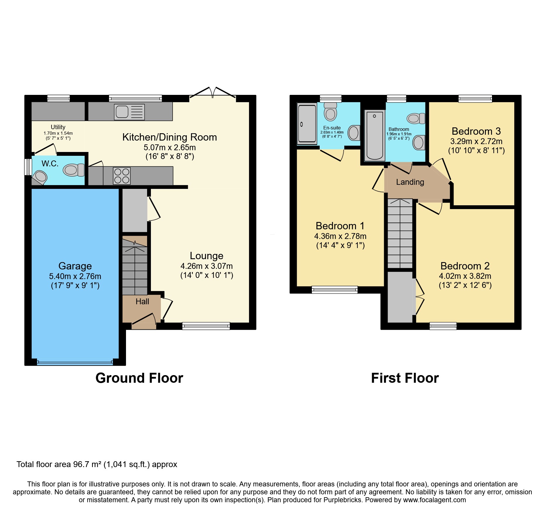 38, Saxon Avenue, Doncaster floorplan