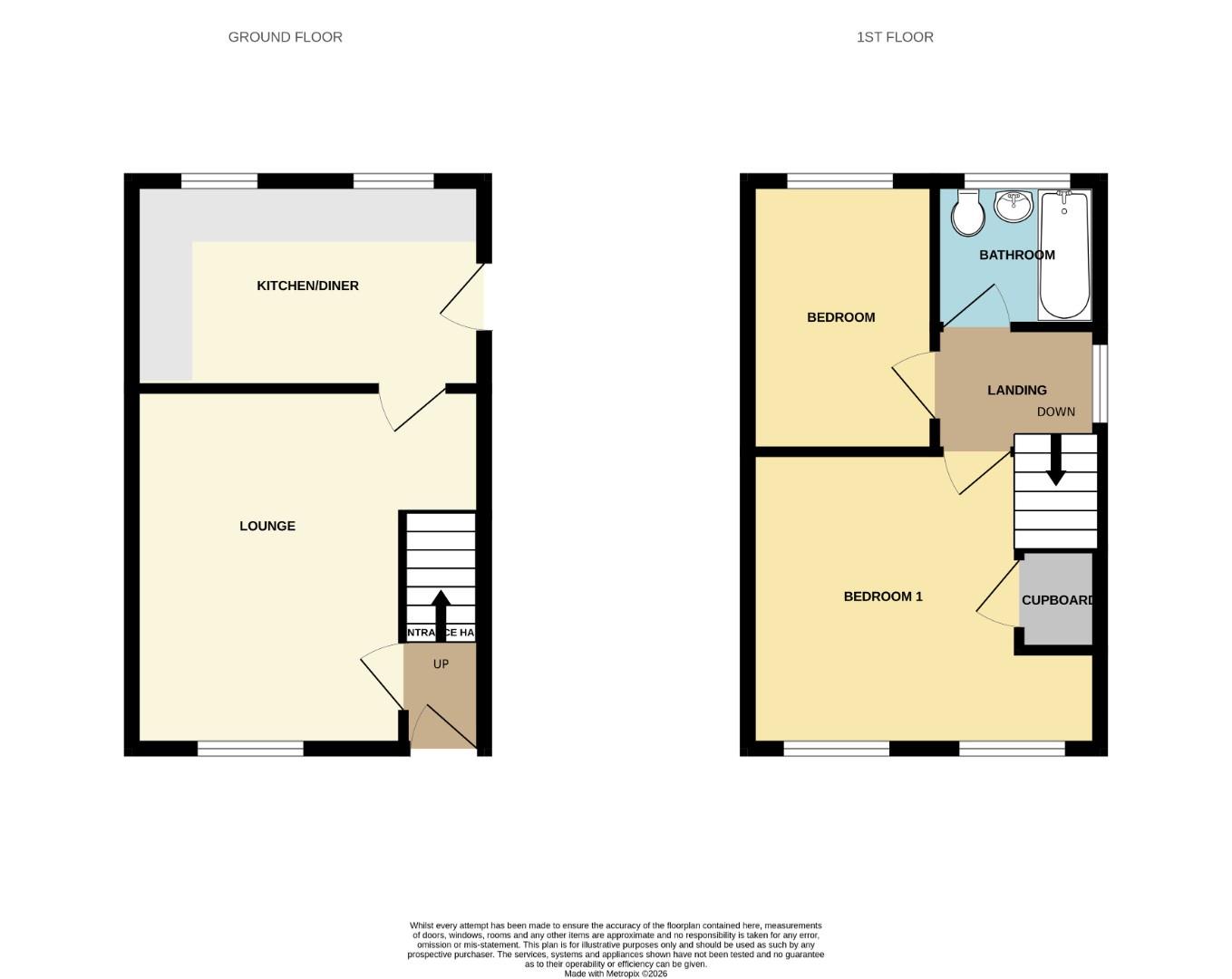 8, Muirfield Drive, Winsford floorplan