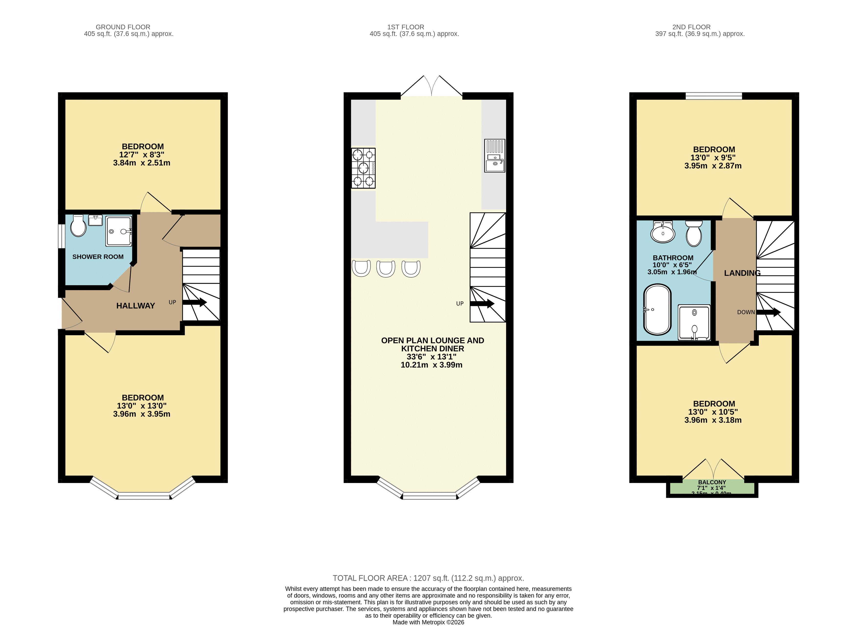 71, Yarborough Road, Lincoln floorplan
