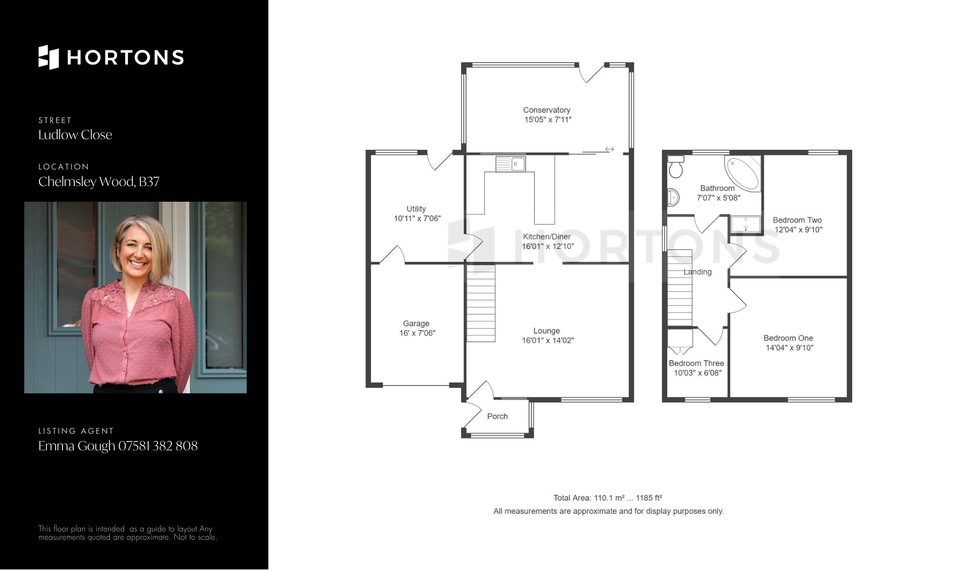 9 Ludlow Close, Birmingham floorplan