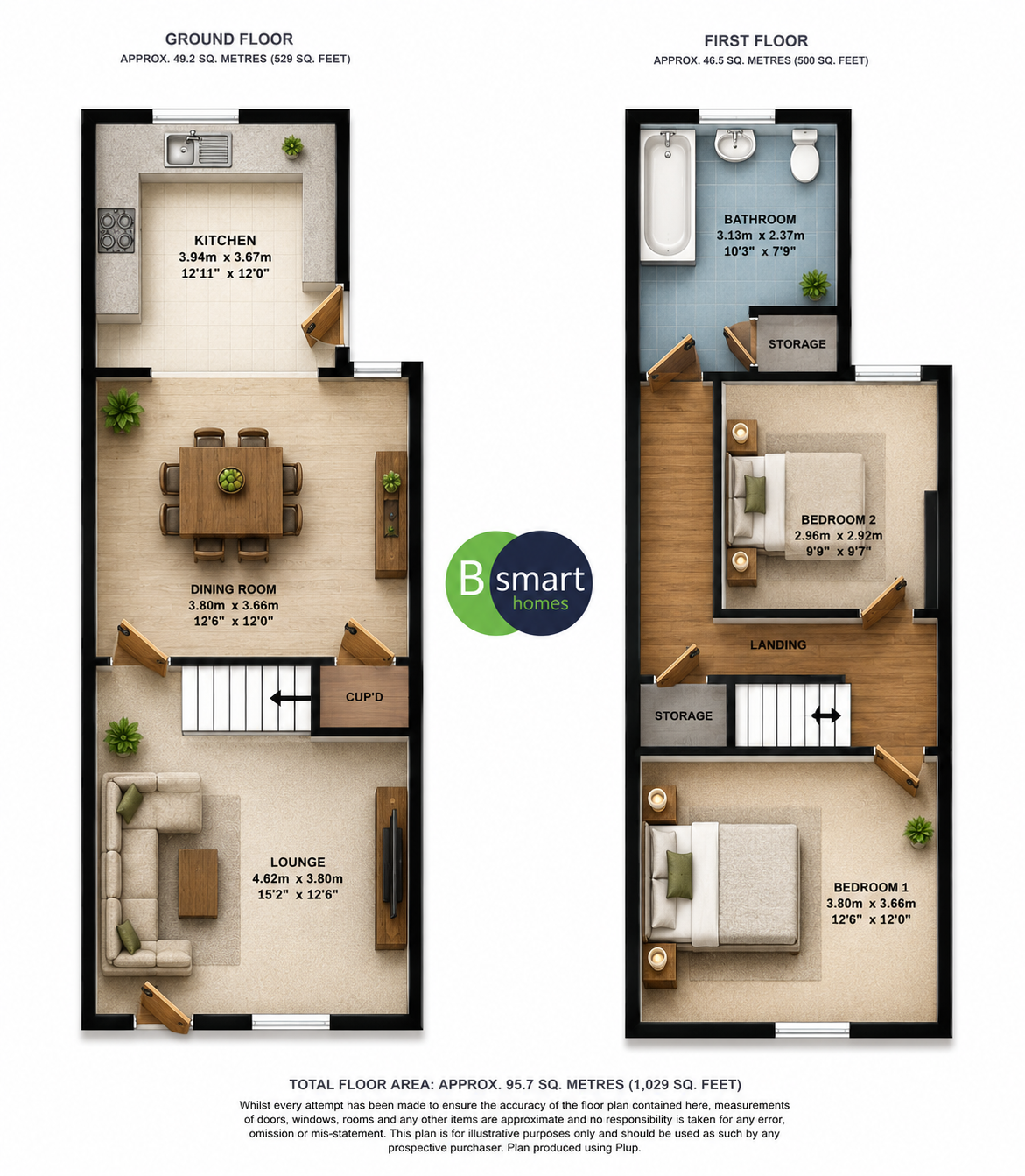 102, Barnsley Road, Rotherham floorplan