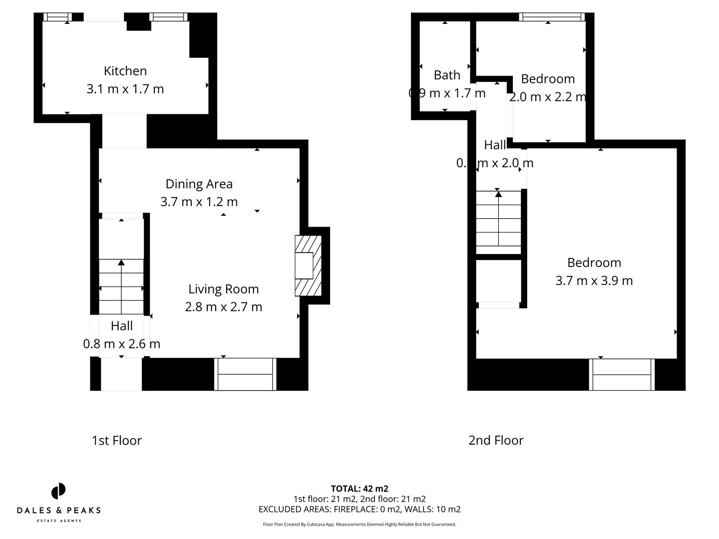 Fuchsia Cottage, 30 Rise End, Matlock floorplan