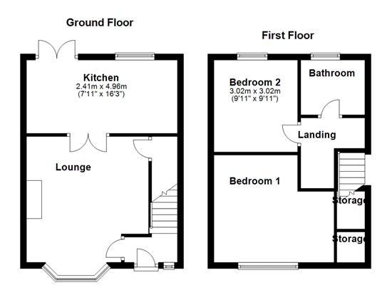 2 Bedrooms Terraced house for sale in Hoddesdon Crescent, Dunscroft, Doncaster DN7