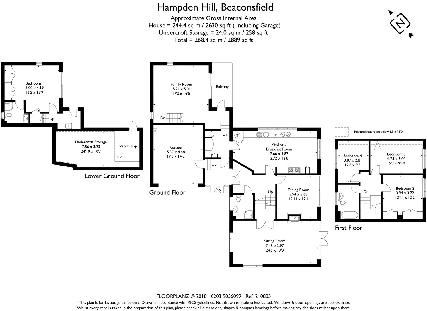 4 Bedrooms Detached house for sale in Hampden Hill, Beaconsfield, Buckinghamshire HP9