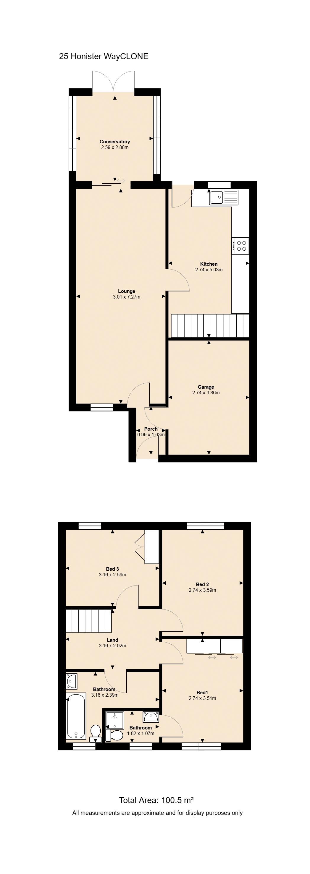25, Honister Way, Blyth floorplan