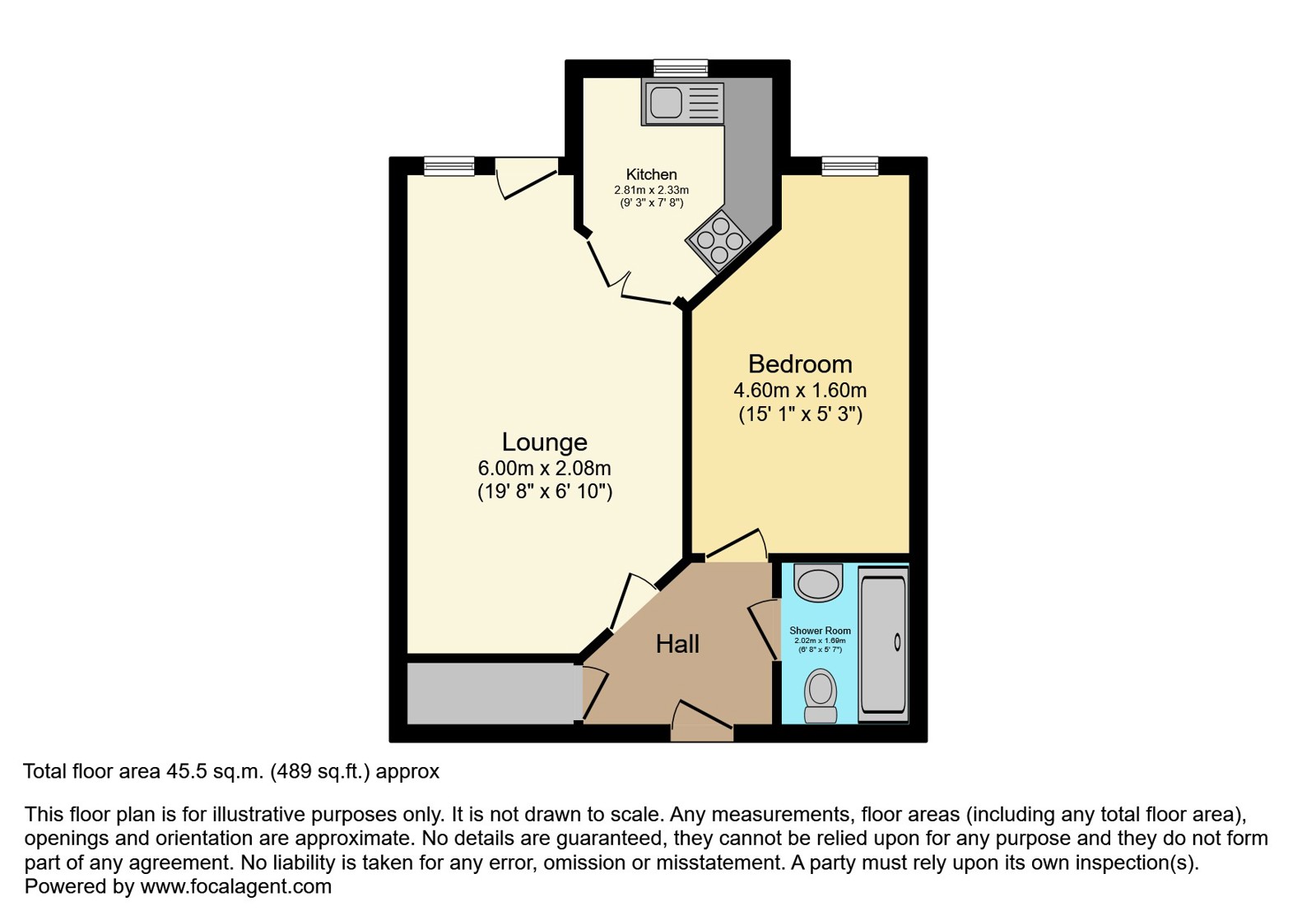 10, Colonel Stevens Court, Eastbourne floorplan