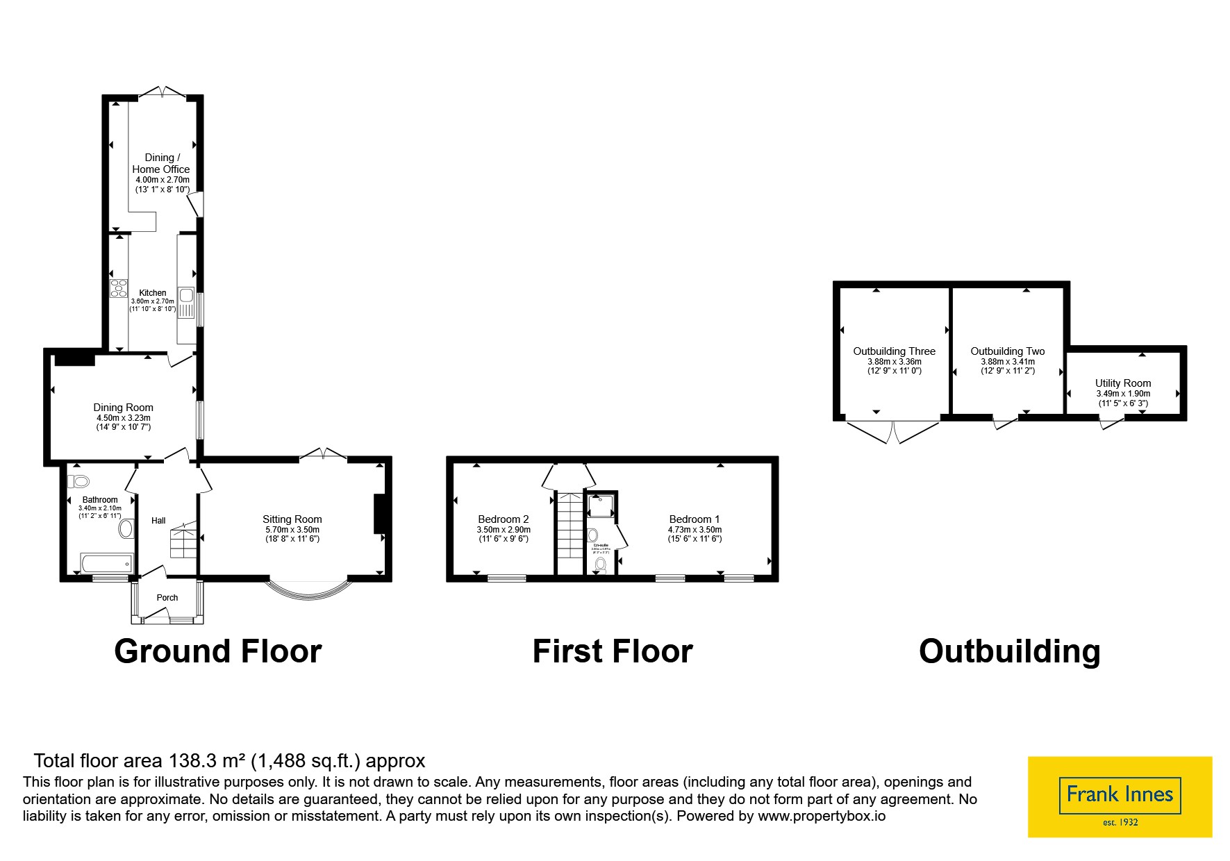 Fern Cottage,, Main Street, Nottingham floorplan