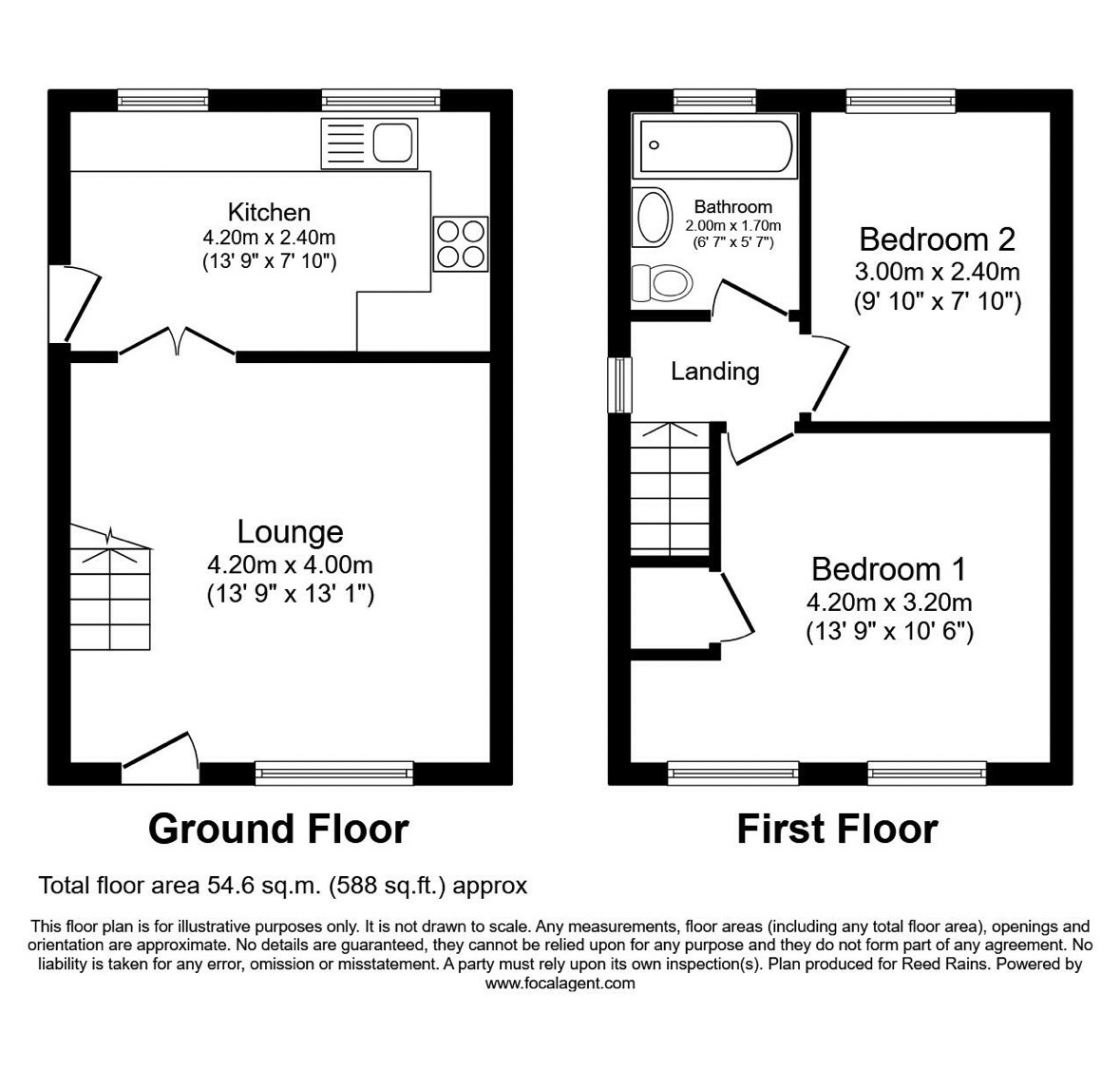 42, Scardale Way, Durham floorplan