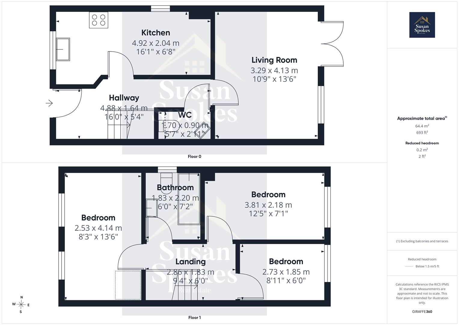 69, Gerald Street, South Shields floorplan