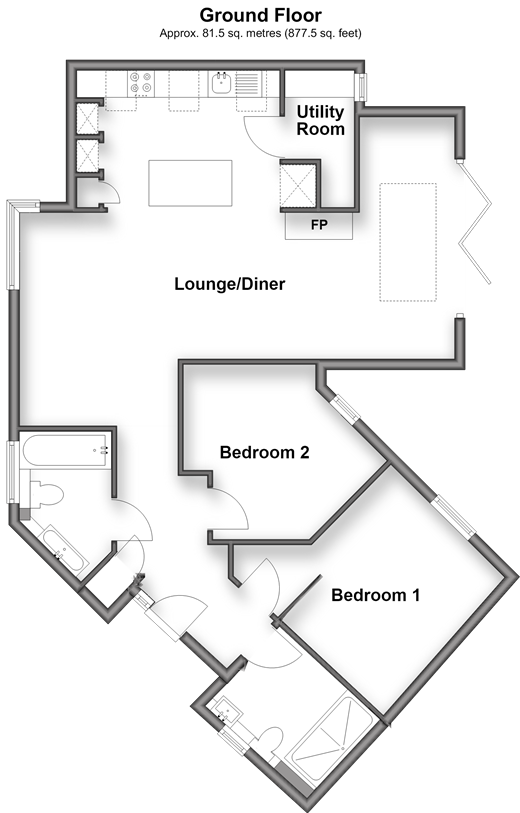 Osterley Drive Langdon Hills, Basildon floorplan
