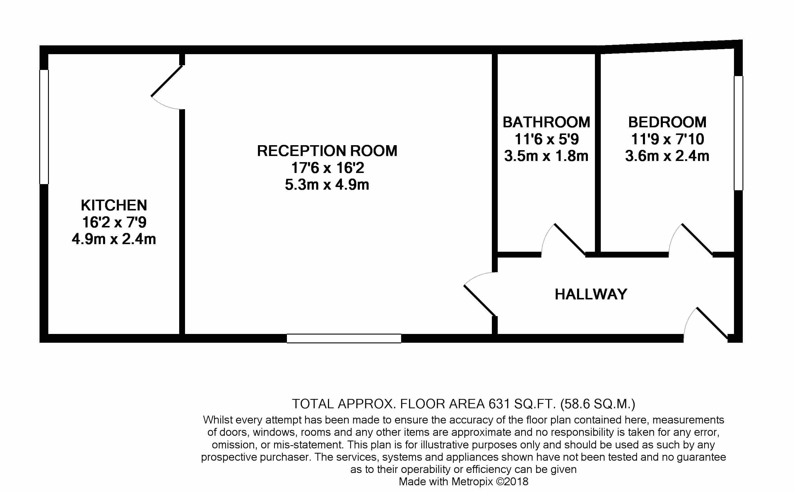 1 Bedrooms Flat to rent in Herbert Road, Hornchurch RM11