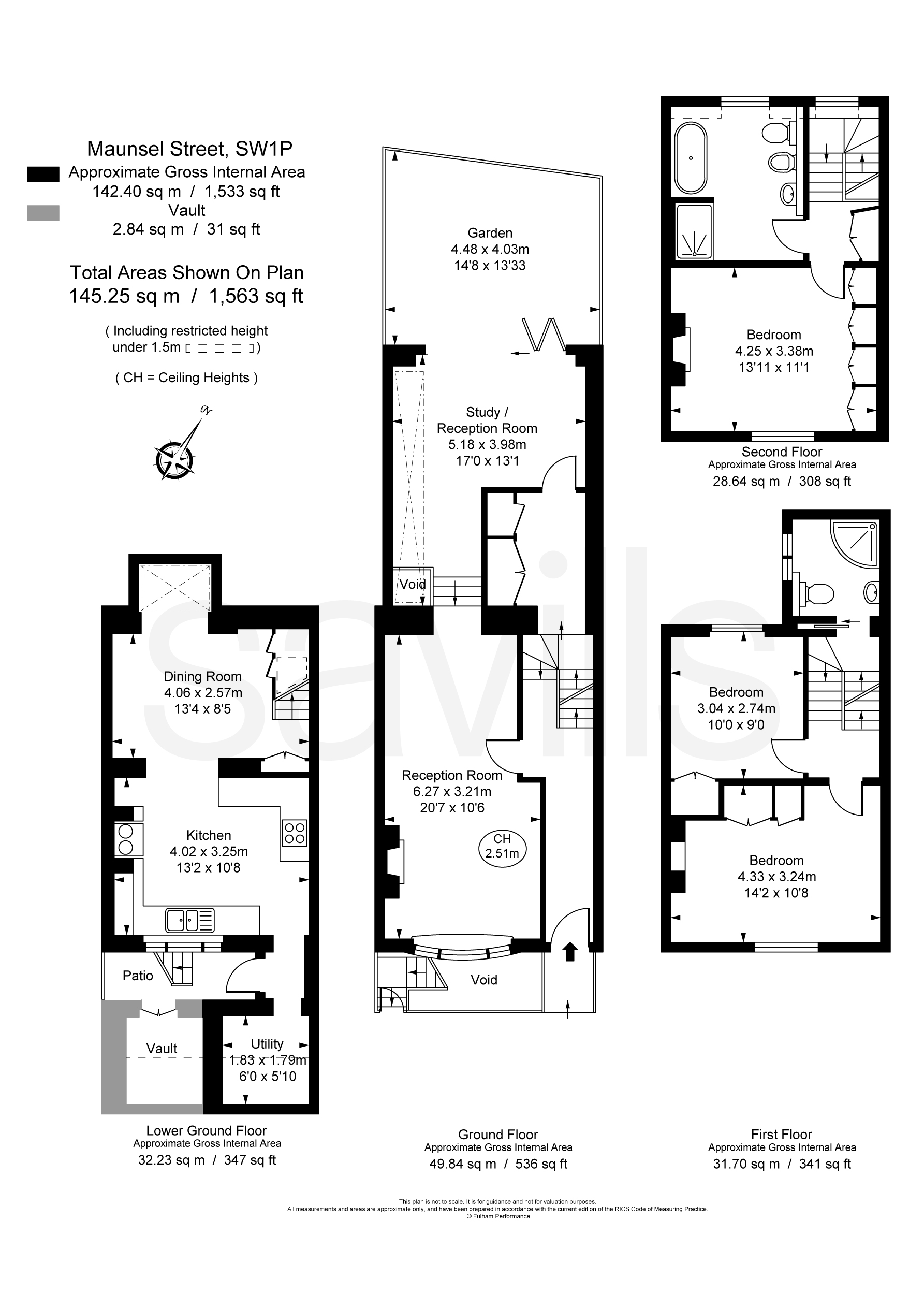 25, Maunsel Street, London floorplan