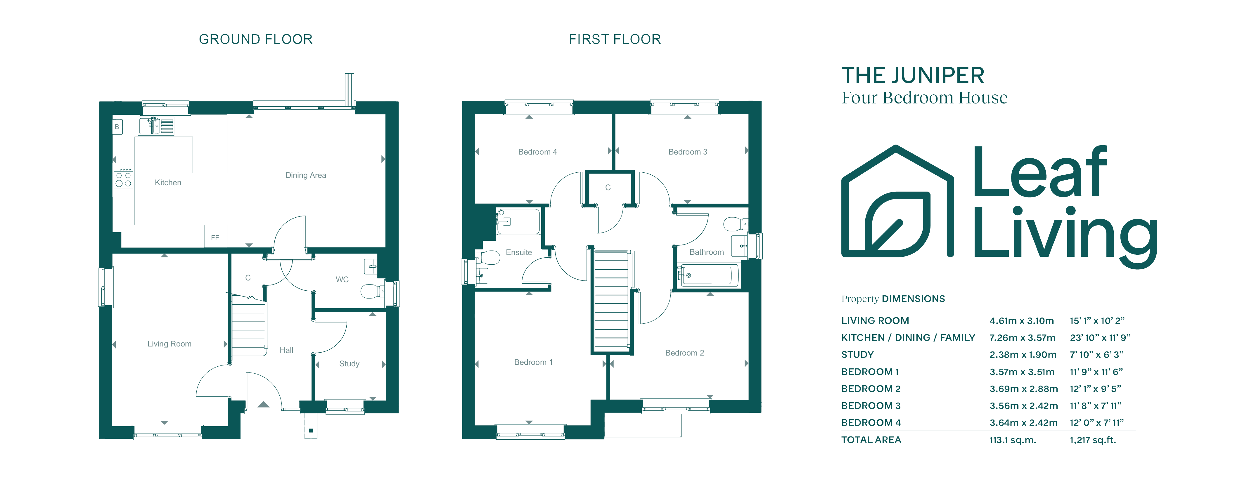 Leaf Living at Twigworth Green, Apley Road, GL2, Twigworth floorplan