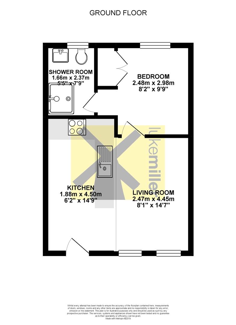 1 Bedrooms Flat to rent in Back Lane, Sowerby, Thirsk YO7