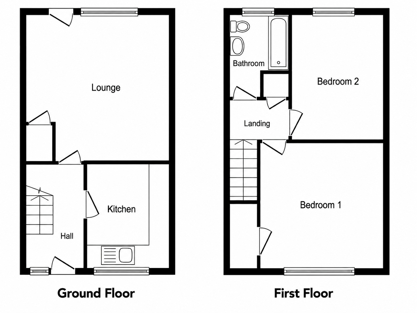 38, Strauss Crescent Maltby, Rotherham floorplan