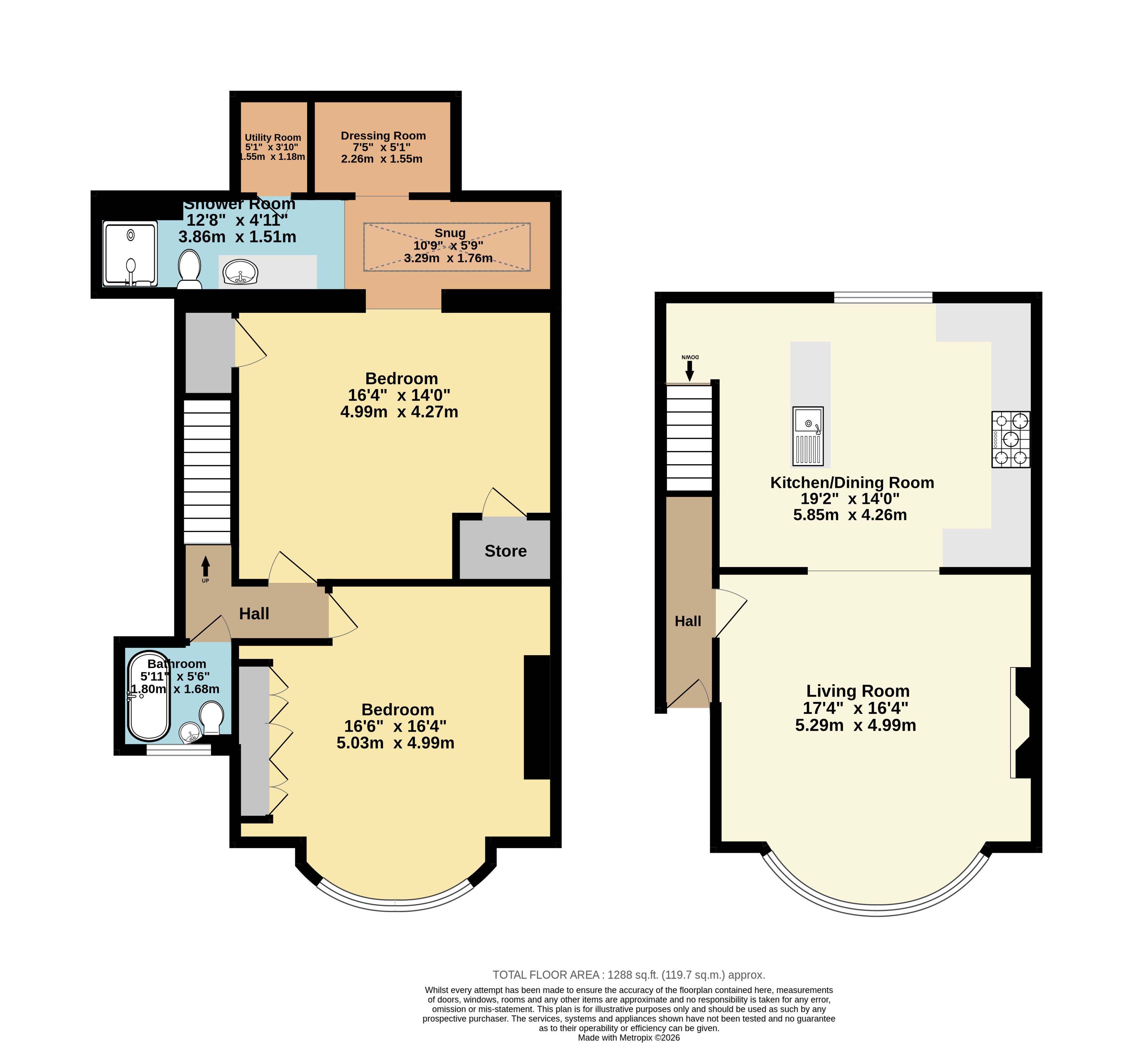 Maisonette, 29, Central Parade, Herne Bay floorplan