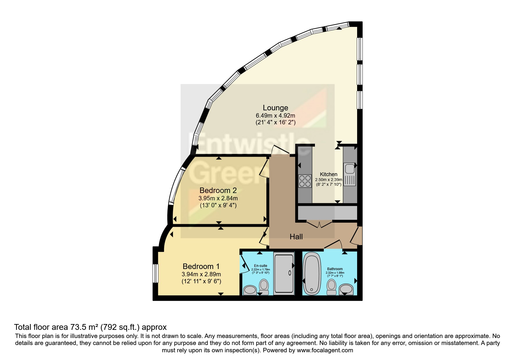 Apartment 83, 1, William Jessop Way, Merseyside floorplan