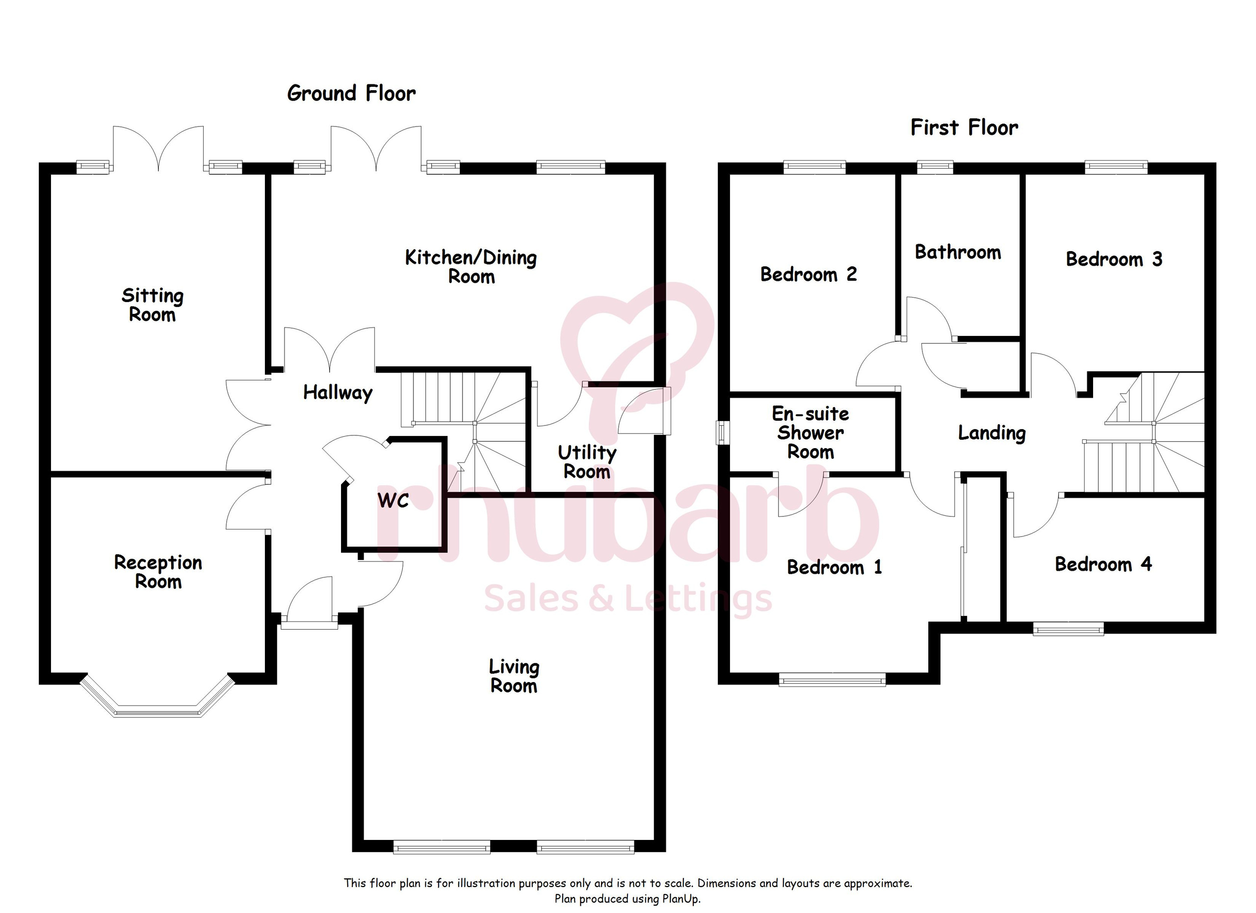 54 Amberwood Chase, Dewsbury floorplan