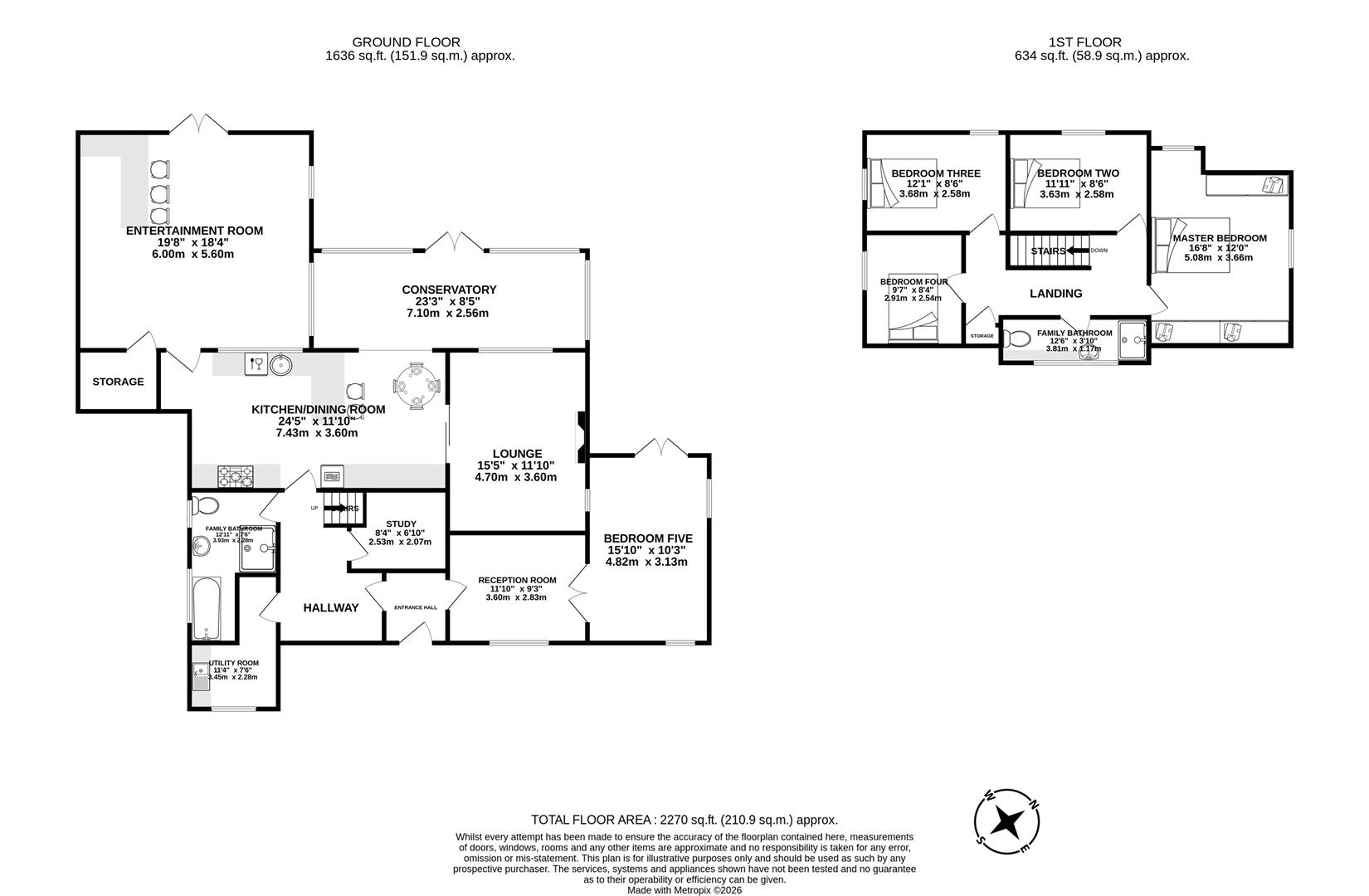 2, Royal Avenue, Leyland floorplan