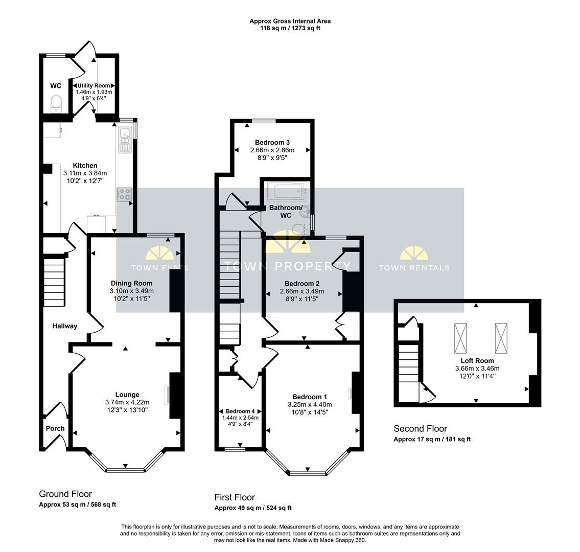 19, Whitley Road, Eastbourne floorplan