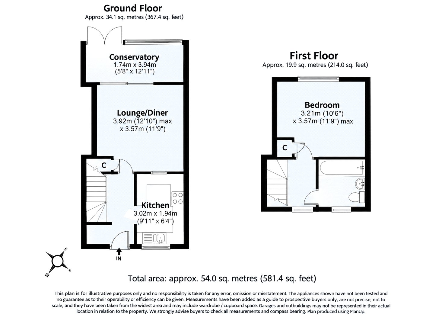 46, Coombe Road, Kent floorplan