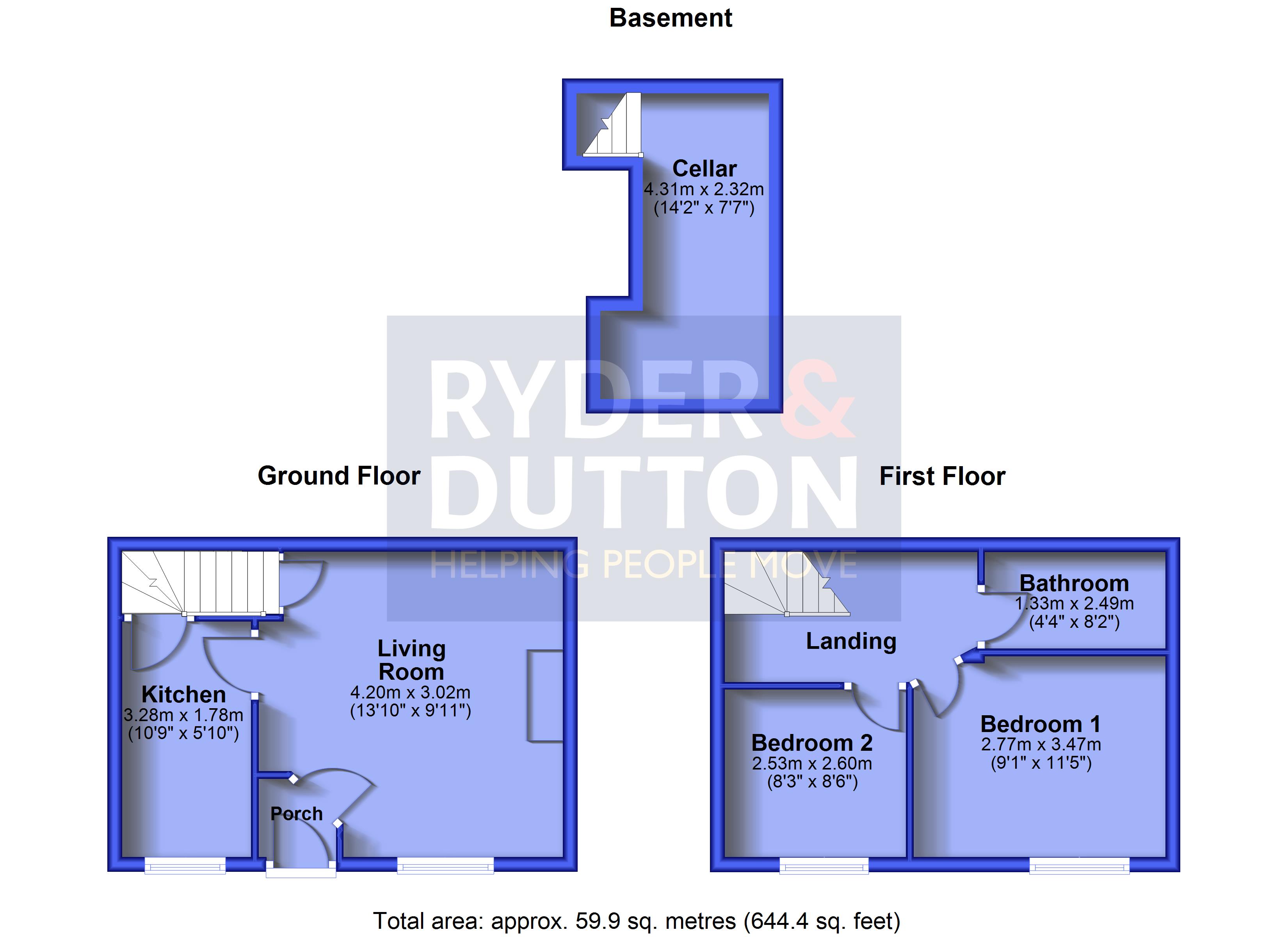 6, Brickfield Grove, West Yorkshire floorplan