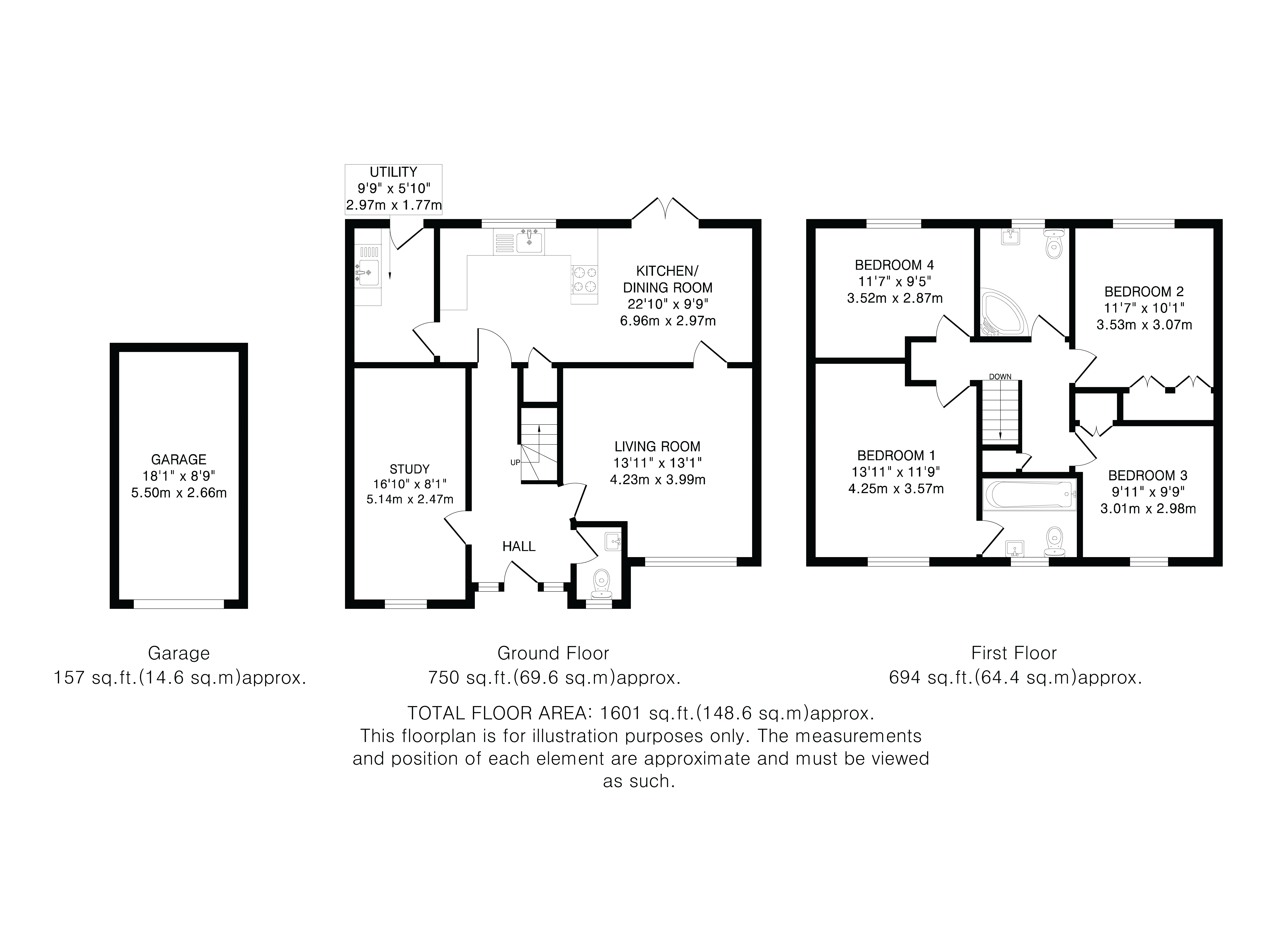 9, Grayling Court, Berkhamsted floorplan