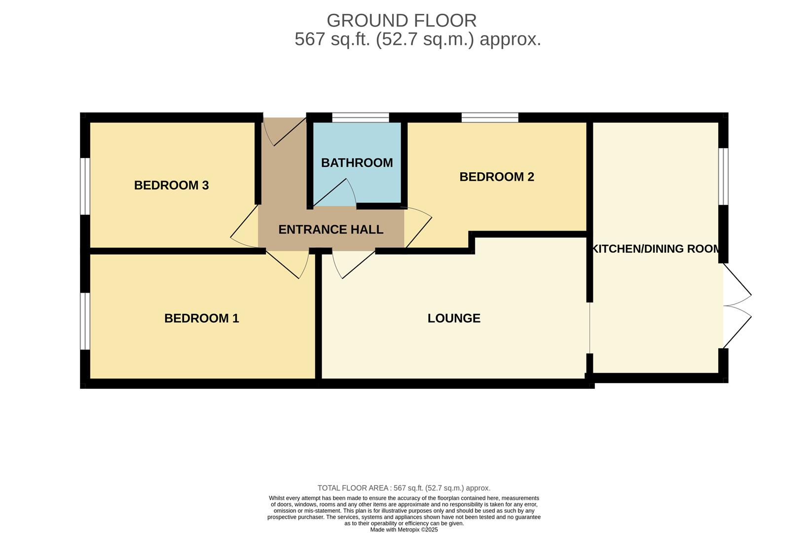 30, Edmonton Road, Worthing floorplan