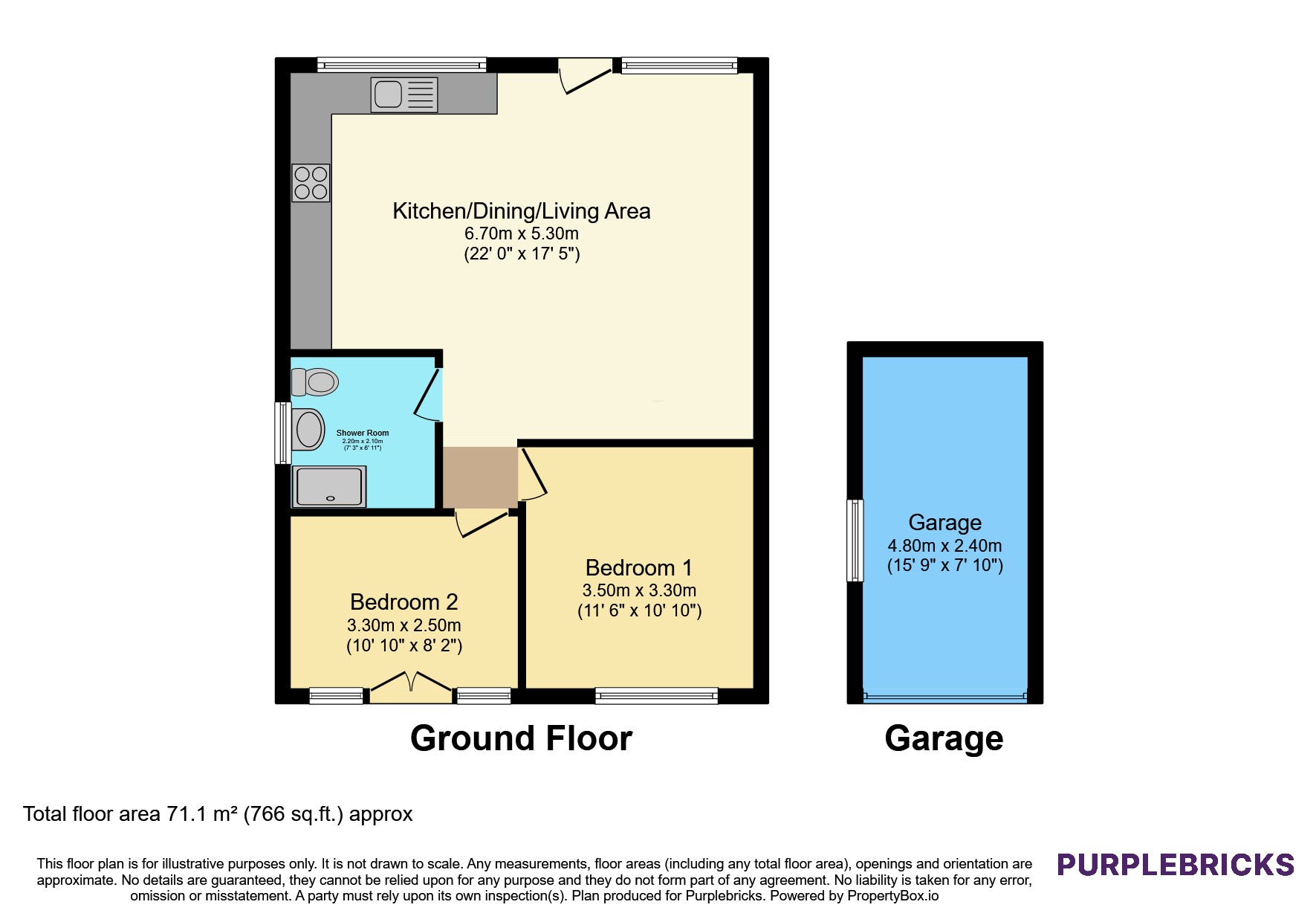 8, Willerton Close, Dewsbury floorplan