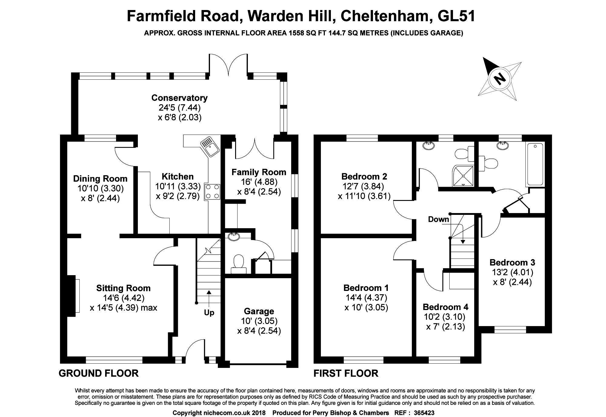 4 Bedrooms Semi-detached house for sale in Farmfield Road, Leckhampton, Cheltenham GL51