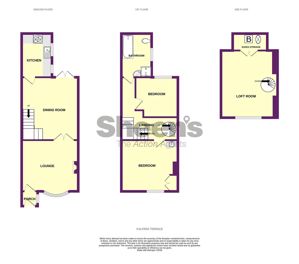 Alfred Terrace, Walton-on-the-Naze floorplan