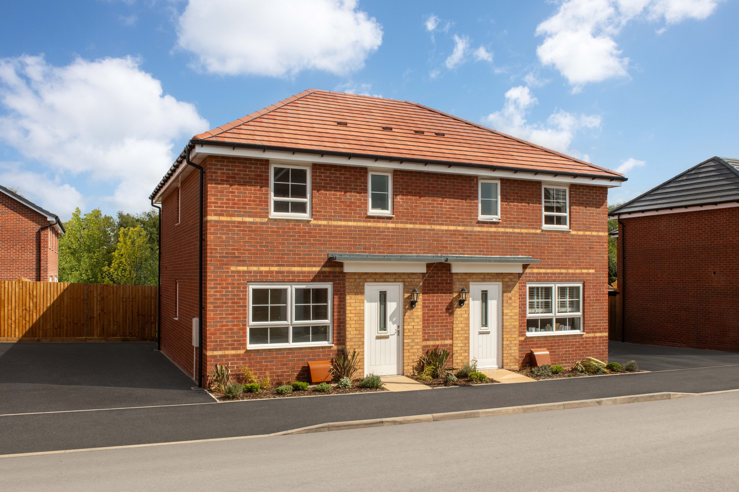 Exterior View Of Our 3 Bed Ellerton Home