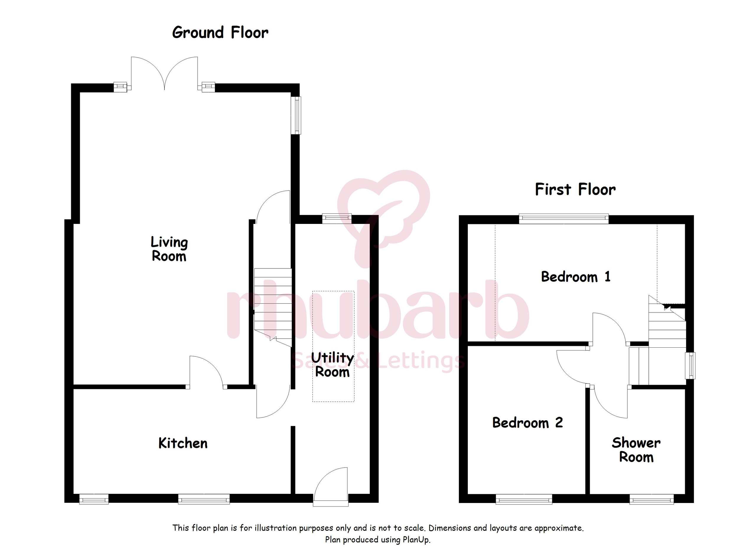 26 New Lane, Wakefield floorplan
