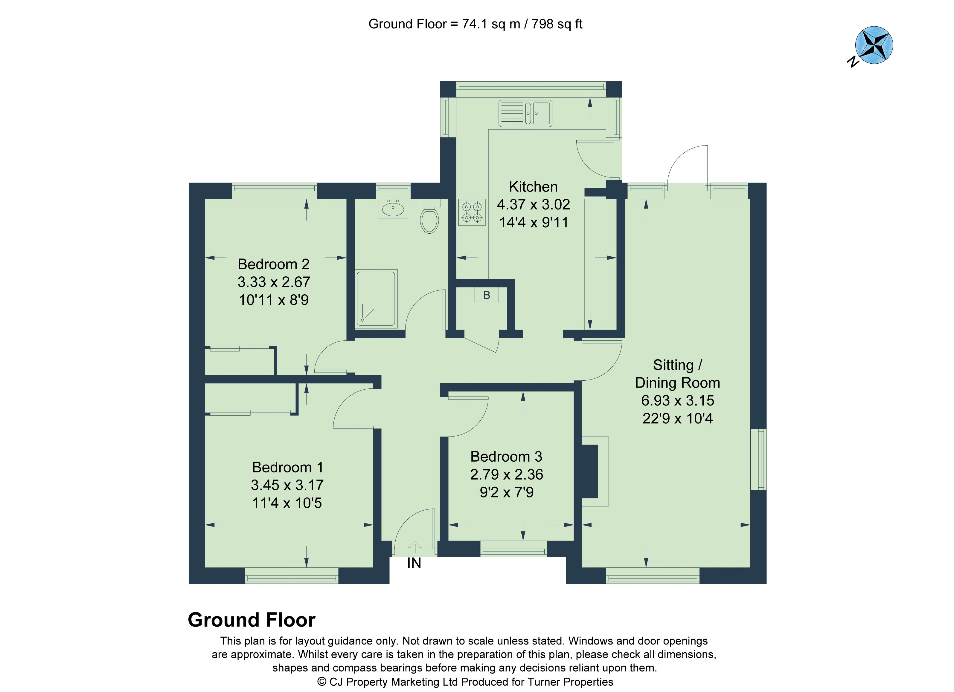 Ambrose Rise, Wheatley, Oxford OX33, 3 bedroom detached bungalow for