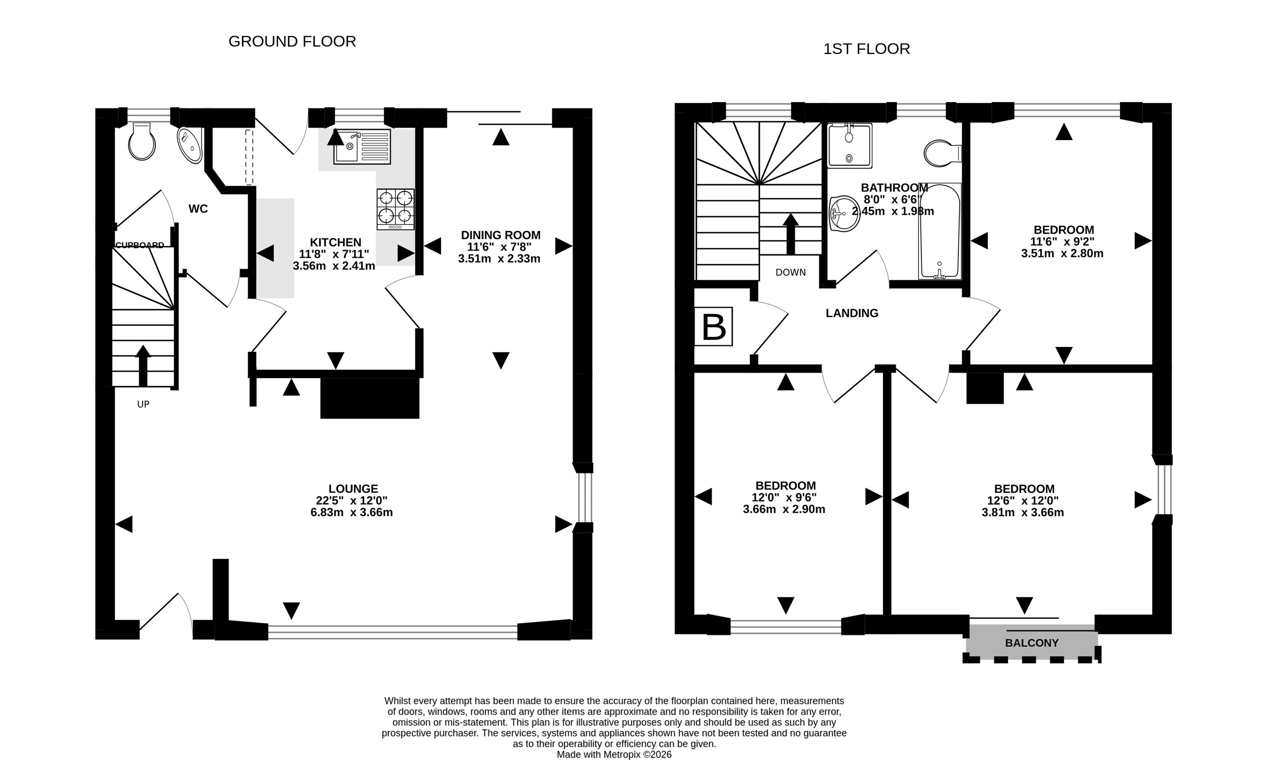 10 Whytes Close, Bristol floorplan