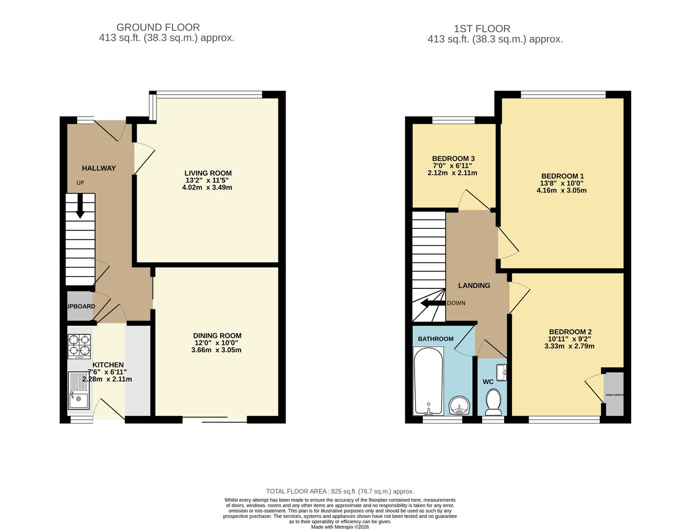 54, Elgin Avenue, Ashford floorplan