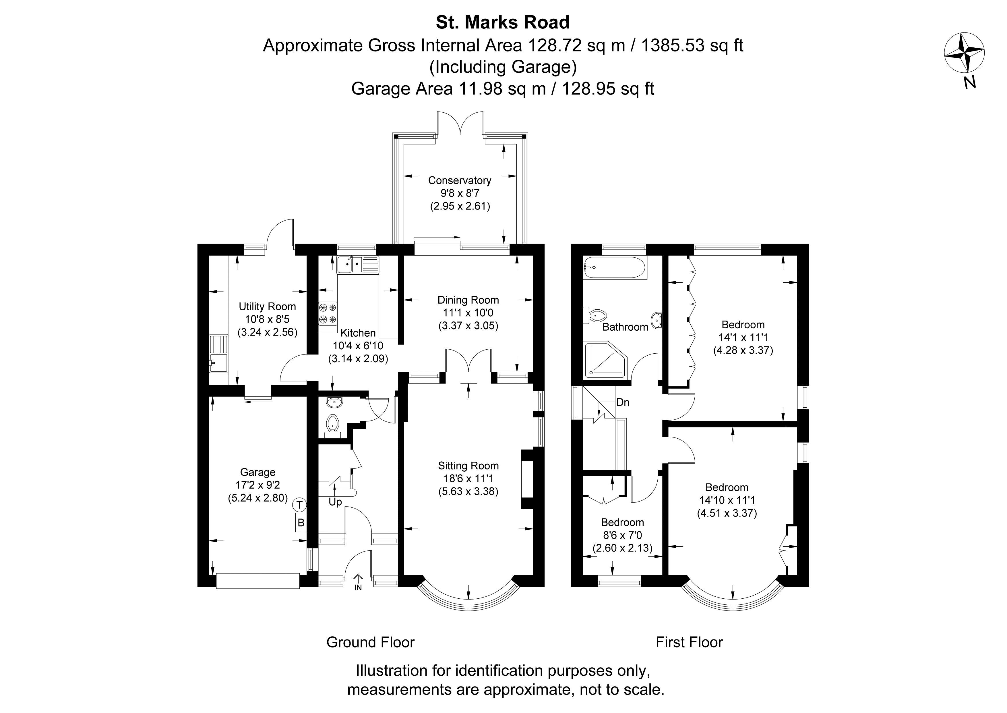 St. Marks Road, Maidenhead SL6, 3 bedroom detached house for sale