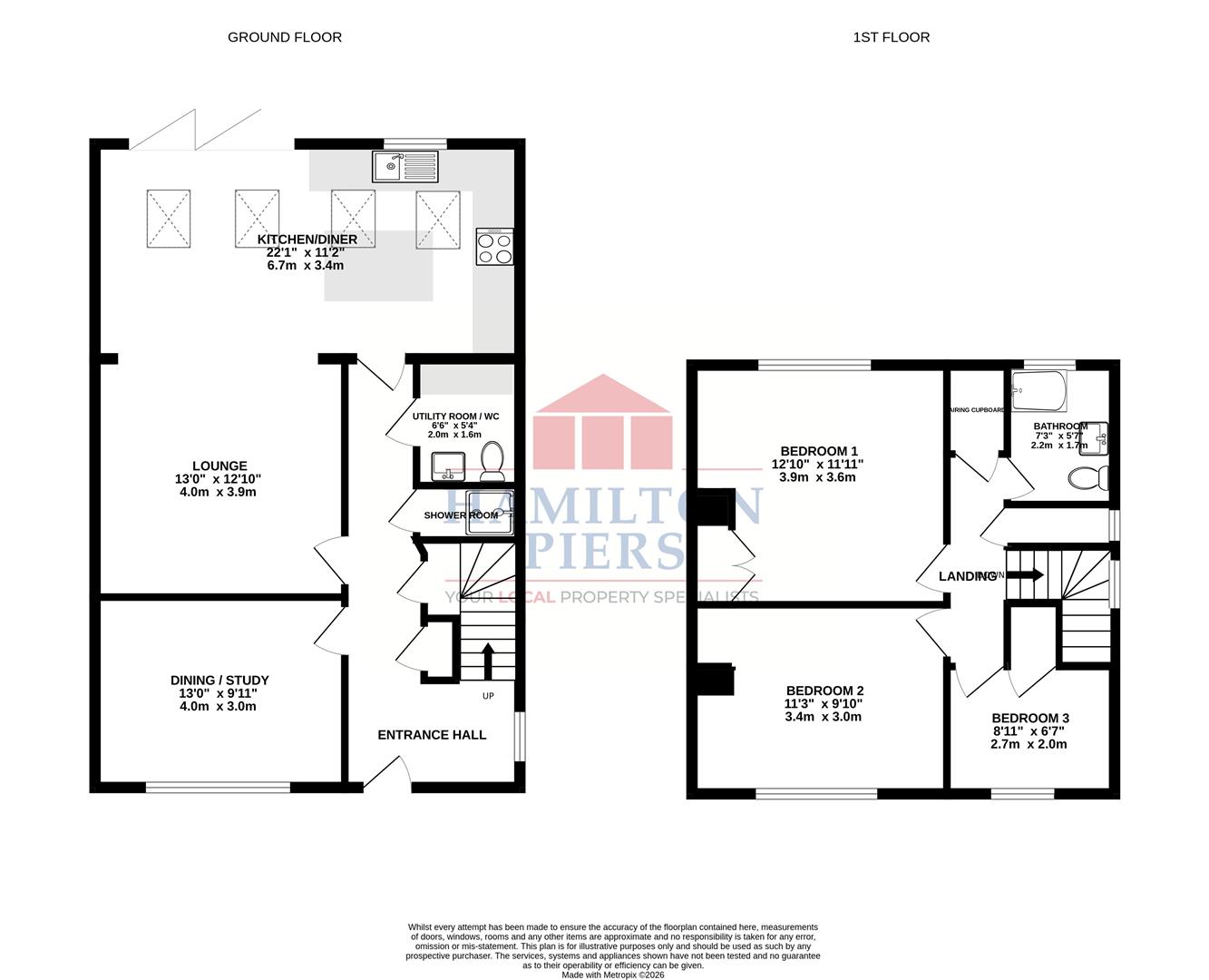 St. Margarets Road, Chelmsford floorplan