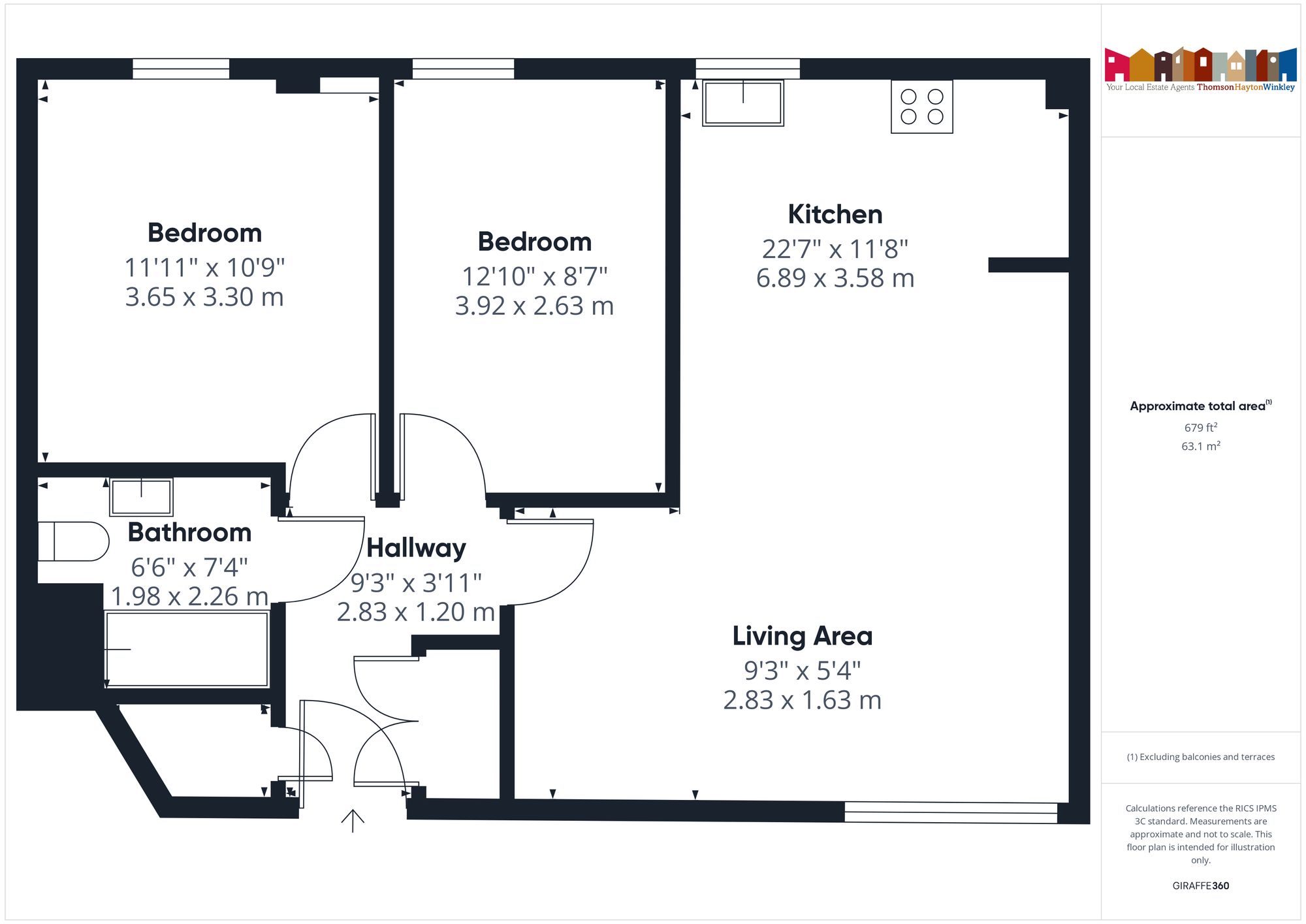 104 Riverside Place, Kendal floorplan