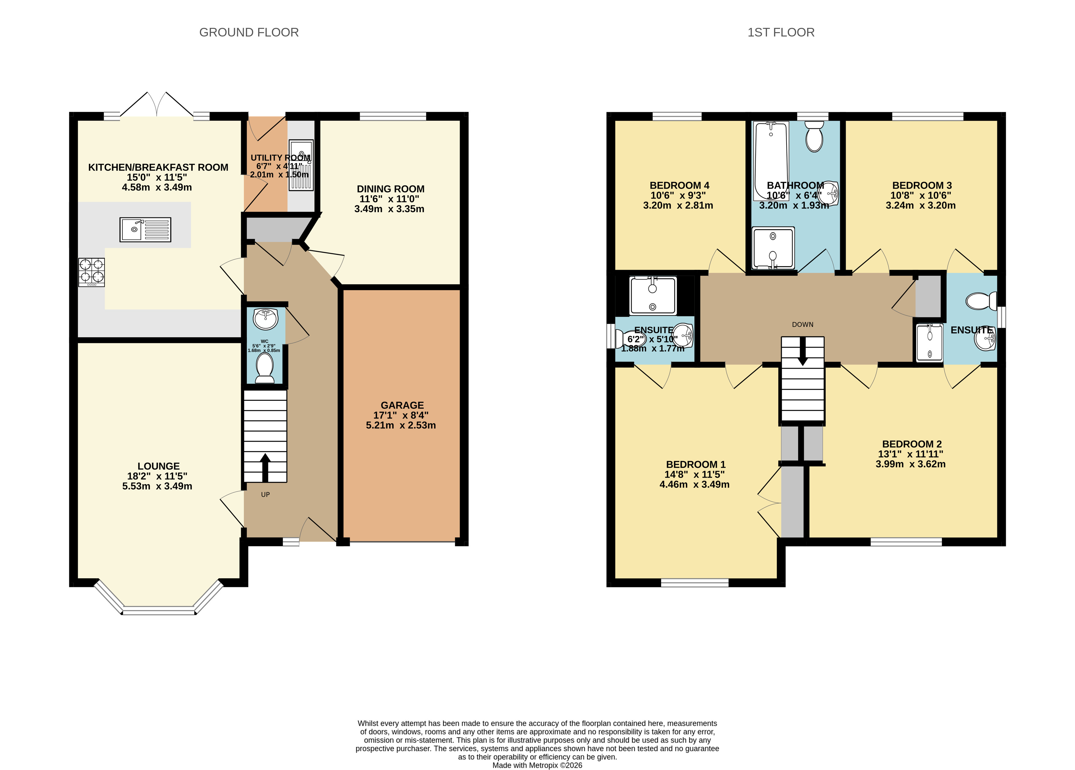 34, Lumloch Drive, Bishopbriggs floorplan