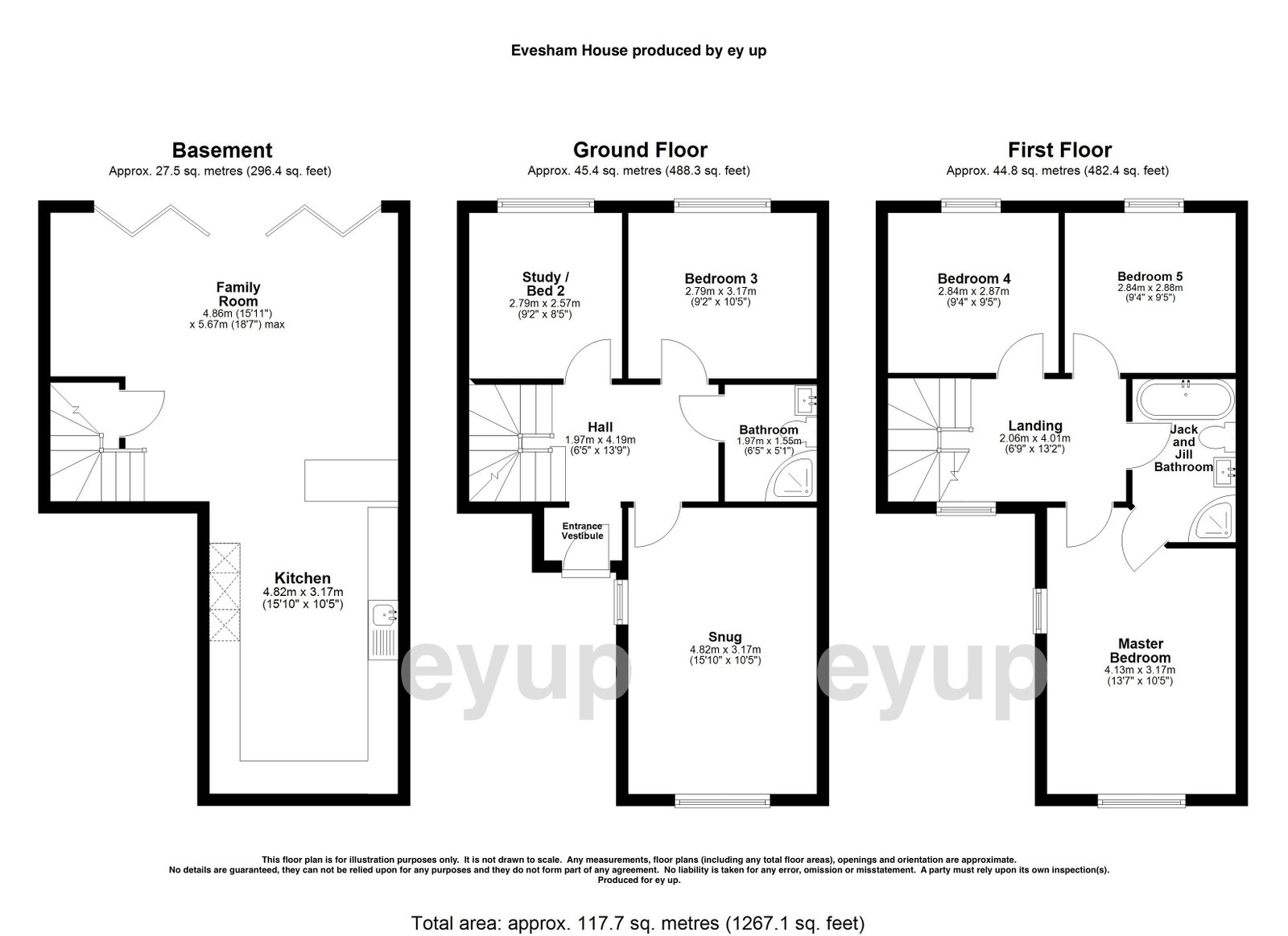 1A,Evesham House, Evesham Grove, Bradford floorplan