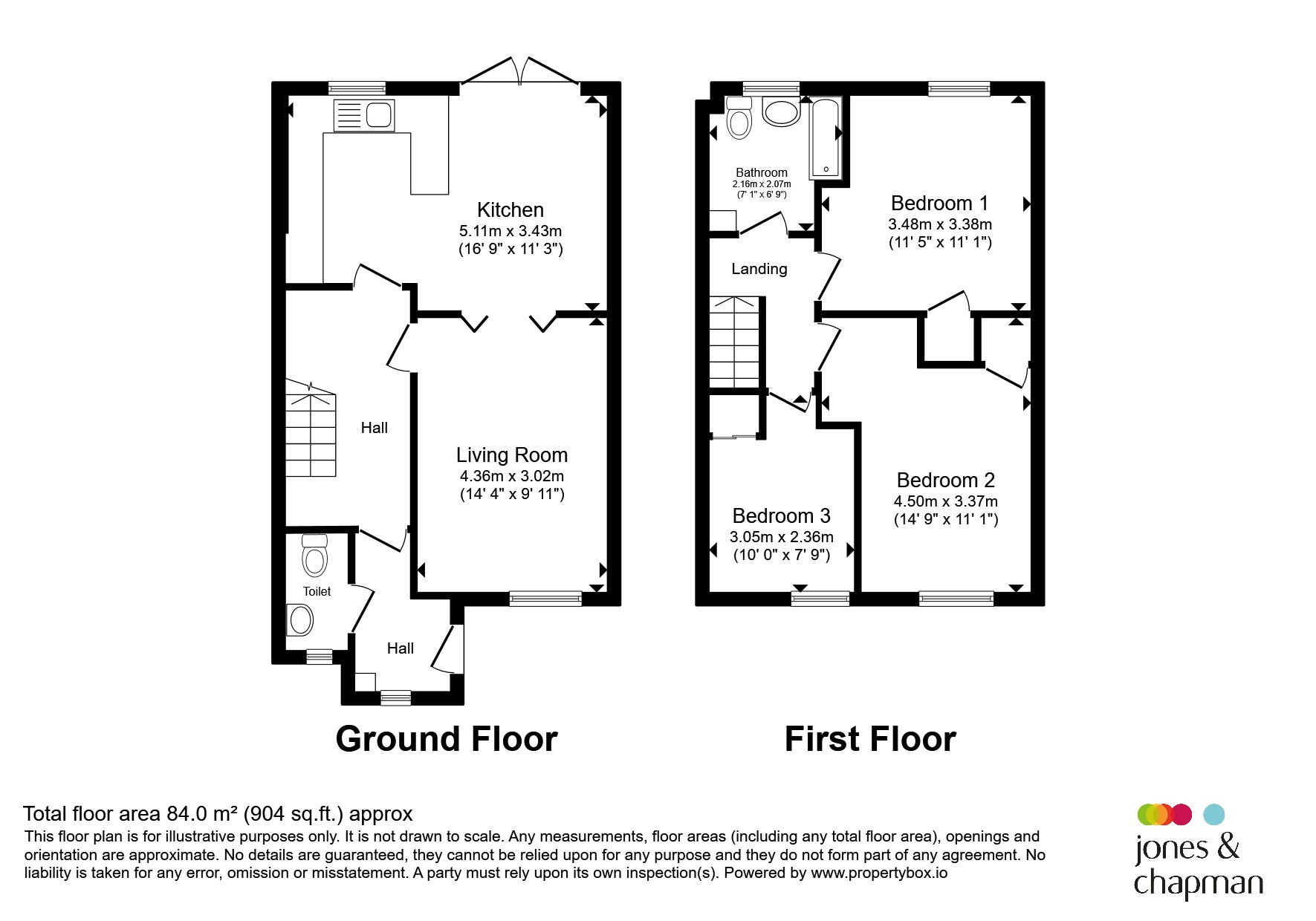11, Palermo Close, Wallasey floorplan
