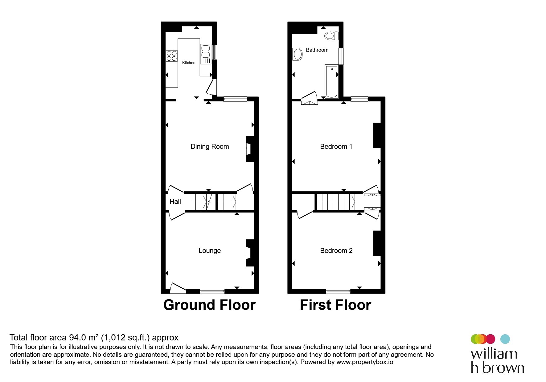 16, Wood Lane, Castleford floorplan