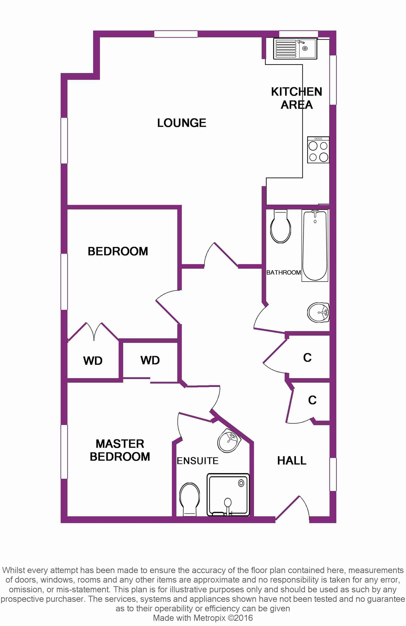 2 Bedrooms Flat to rent in The Meadows, Garston, Hertfordshire WD25