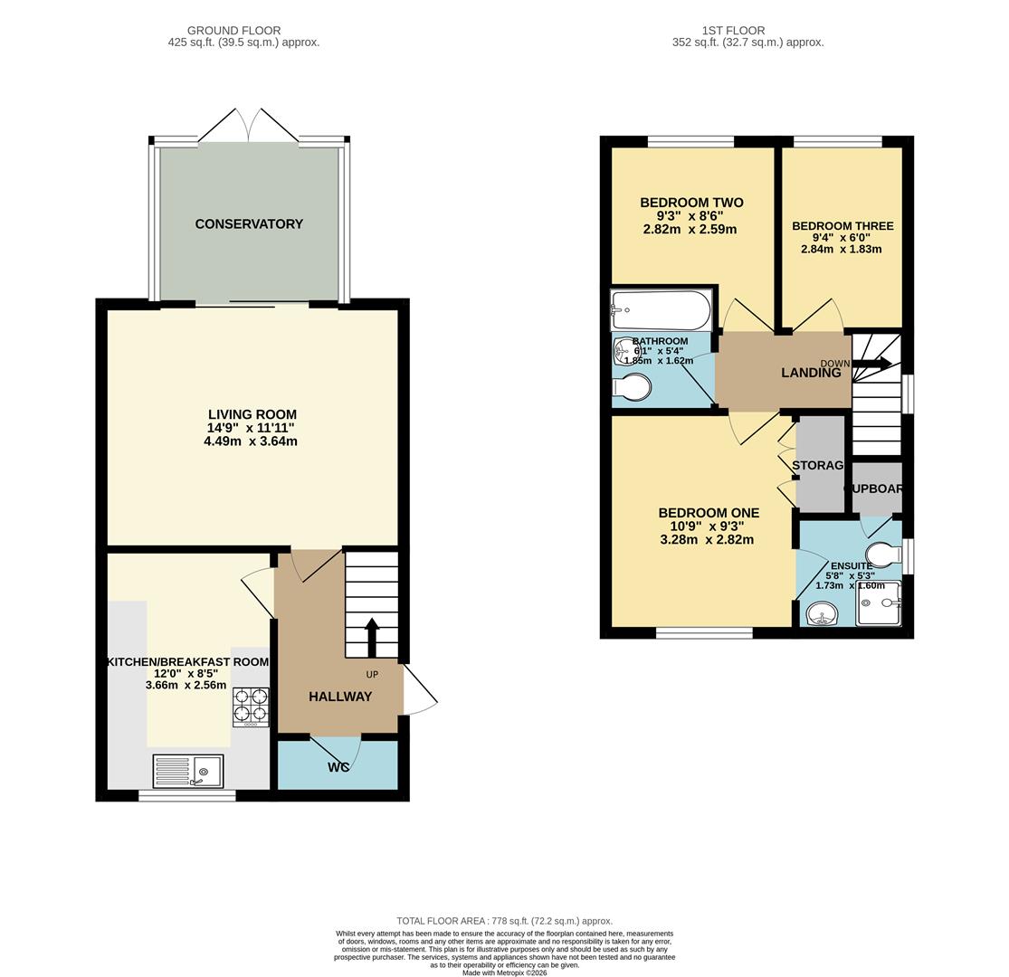 28, Redwell Avenue, Bexhill-On-Sea floorplan